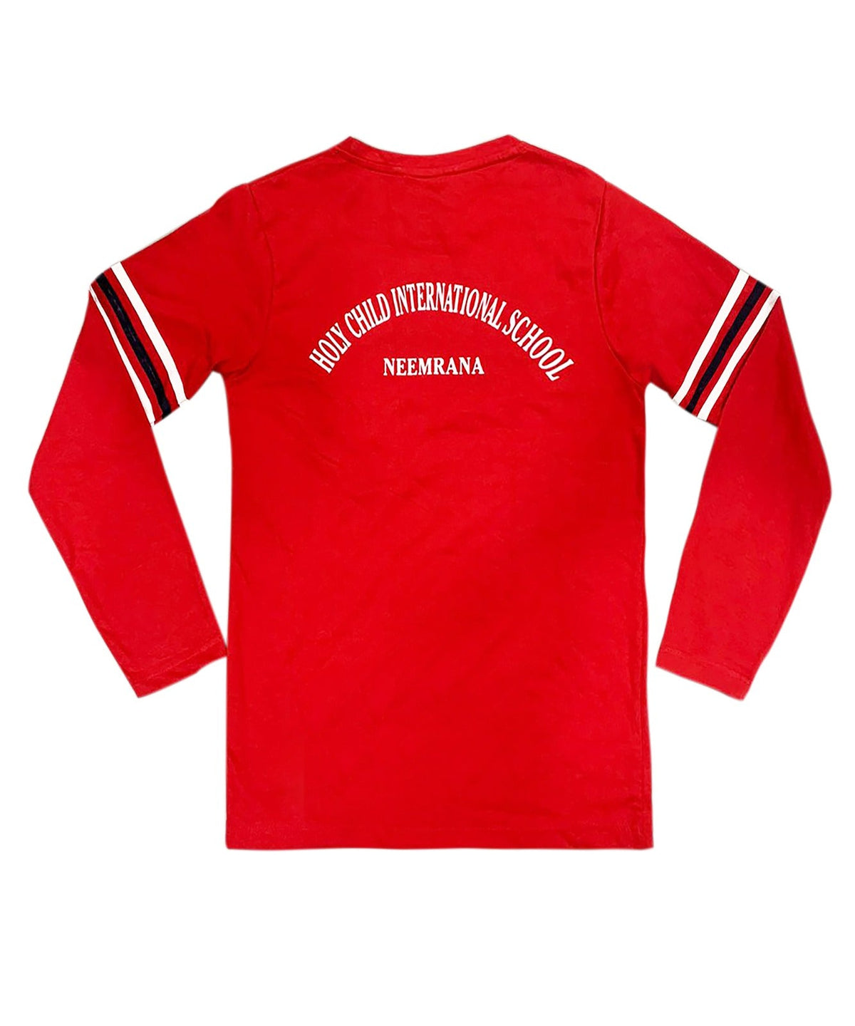 Holy Child International School Winter Uniform Track Top Red