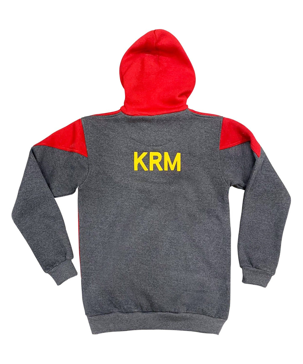 KR Manglam World School  Winter Uniform Track Top Red
