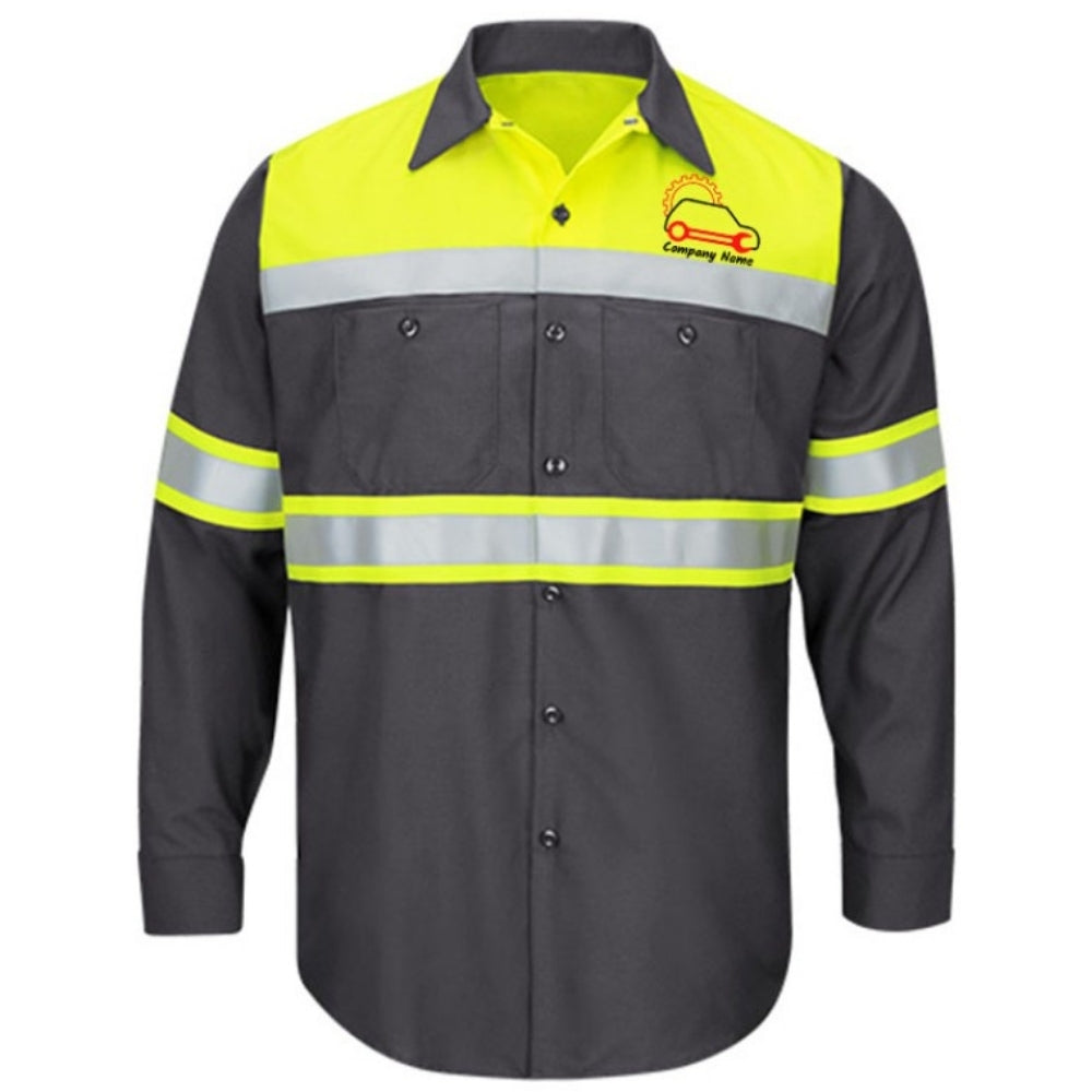 Class One Automotive Mechanic Hi Visibility Shirt