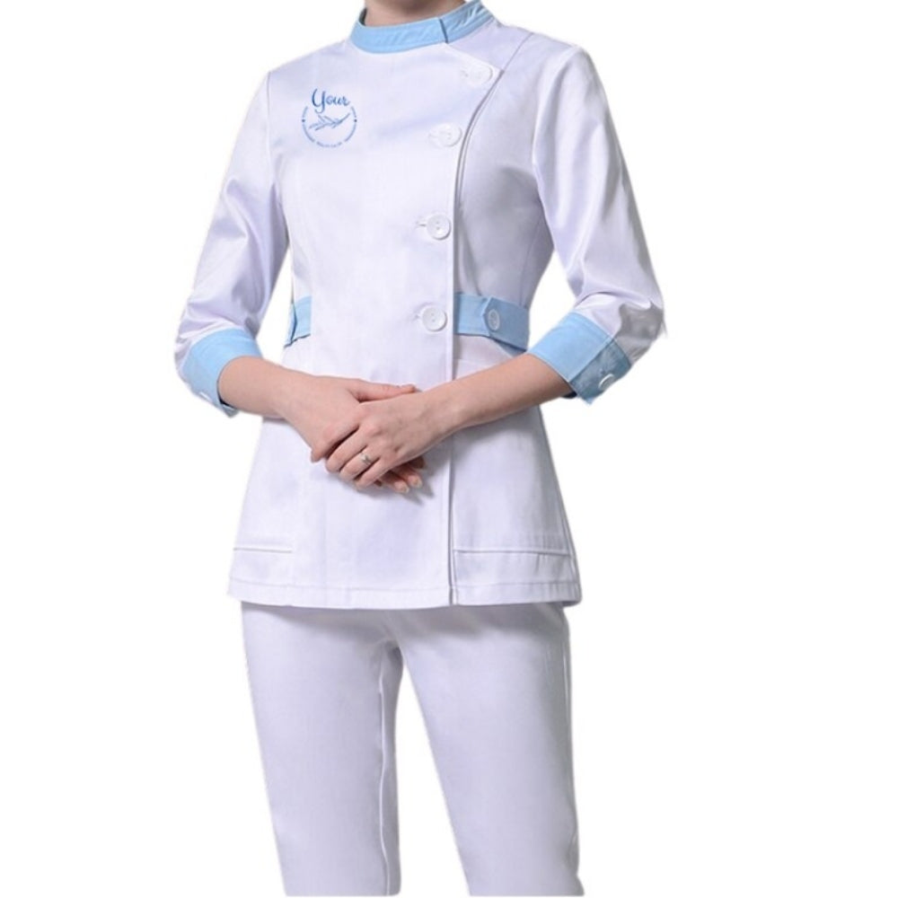 Designer Salon Uniform Two Piece Set