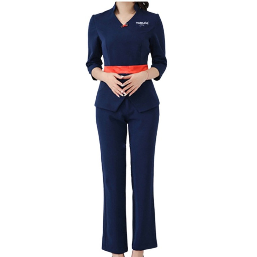 Salon Uniform Two Piece Set