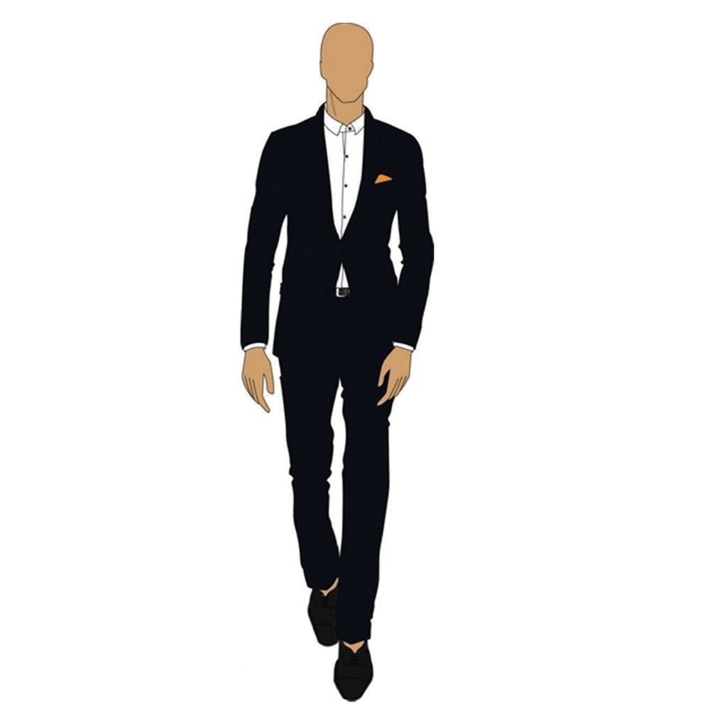 Executive Navy Men’s Suit Set – Luxe Formal Edition