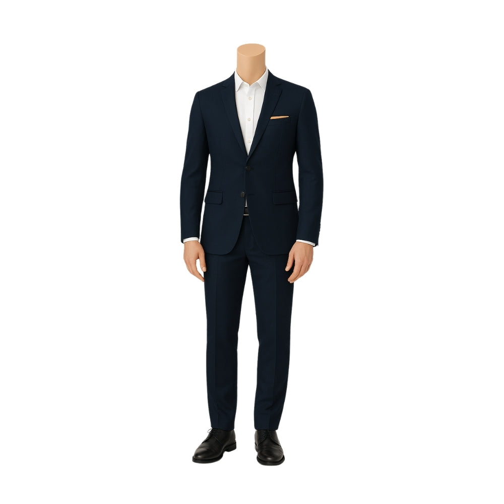 Executive Navy Men’s Suit Set – Luxe Formal Edition