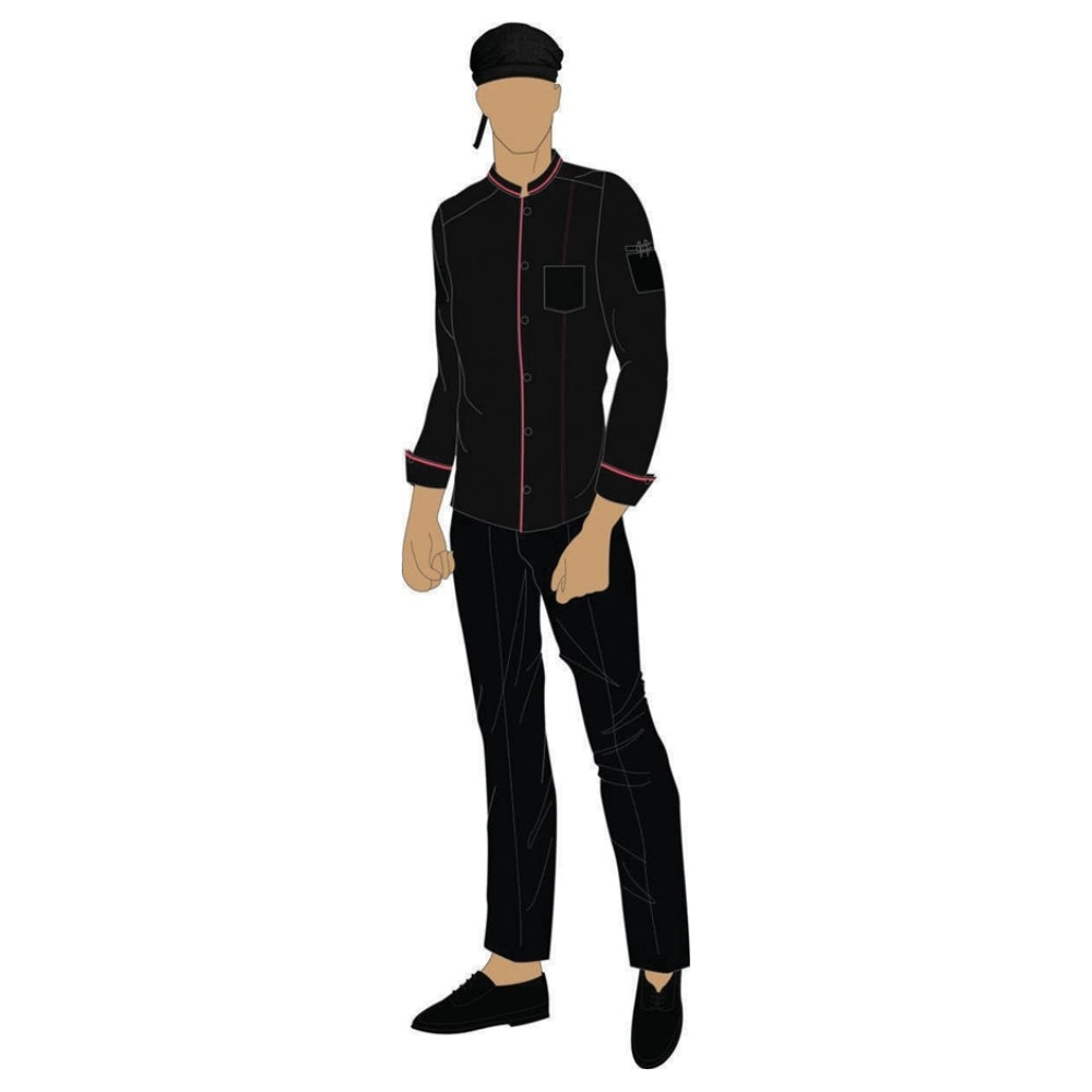 Executive Chef Pro Uniform – Black