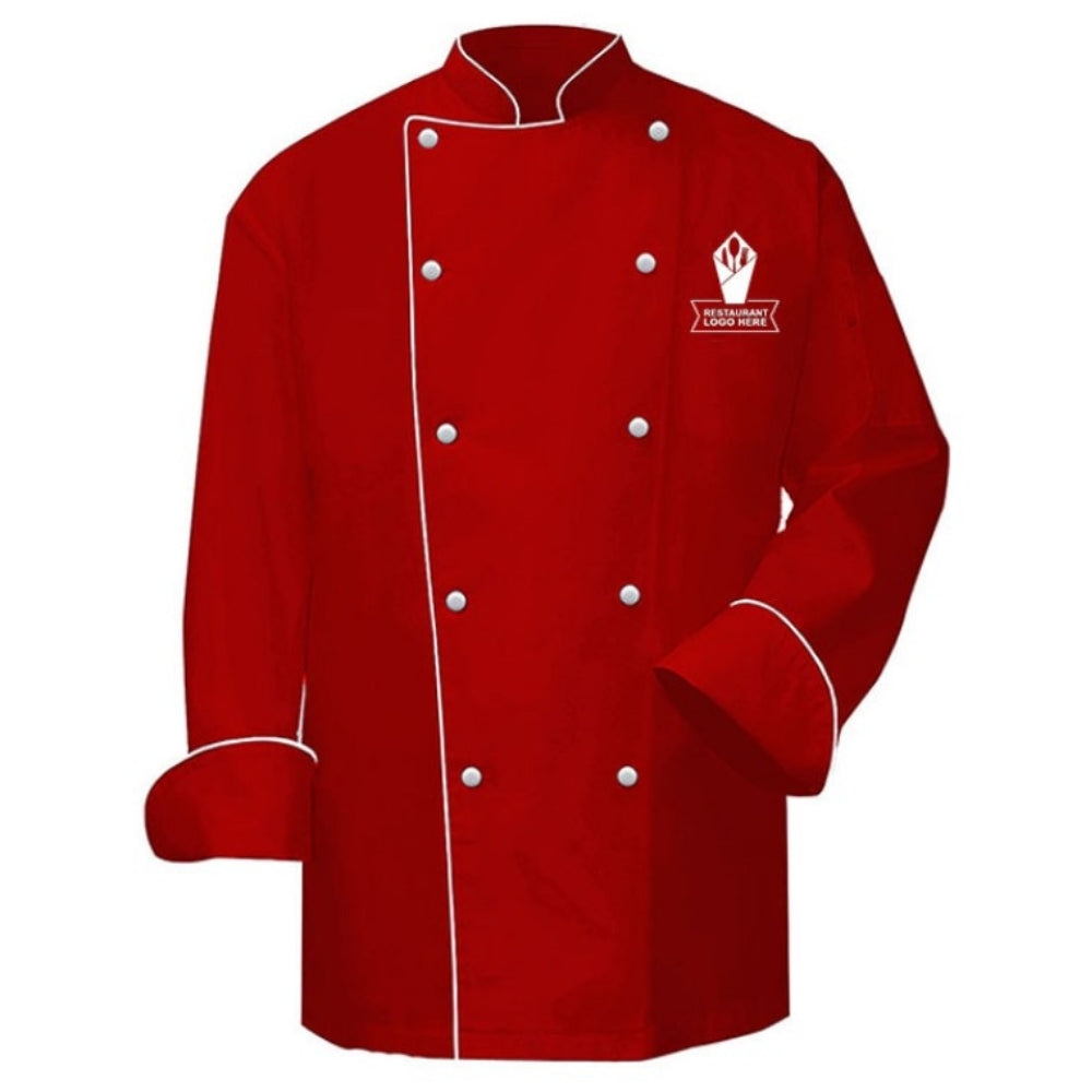 White Line Executive Red Chef Jacket