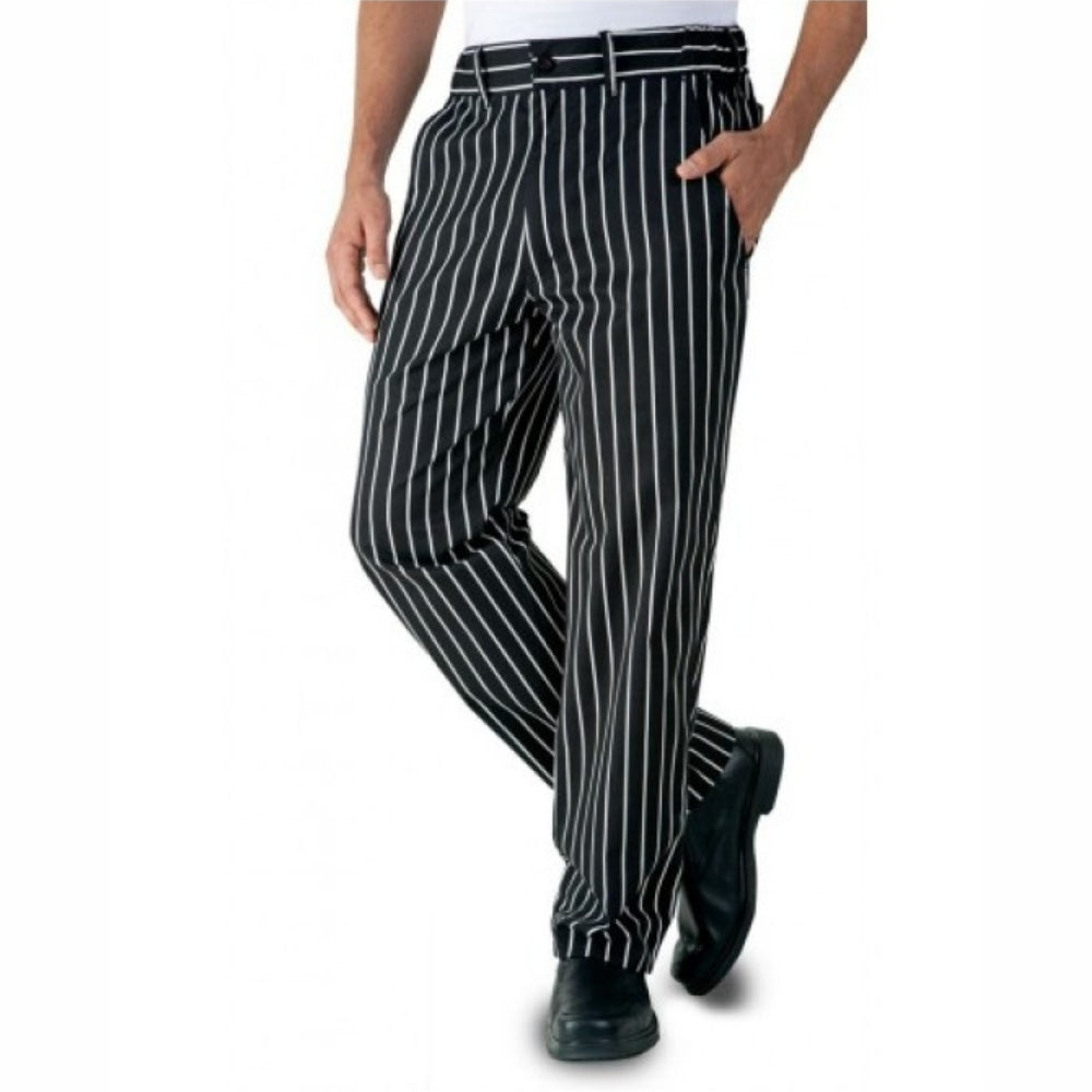 Black White Chef Trouser