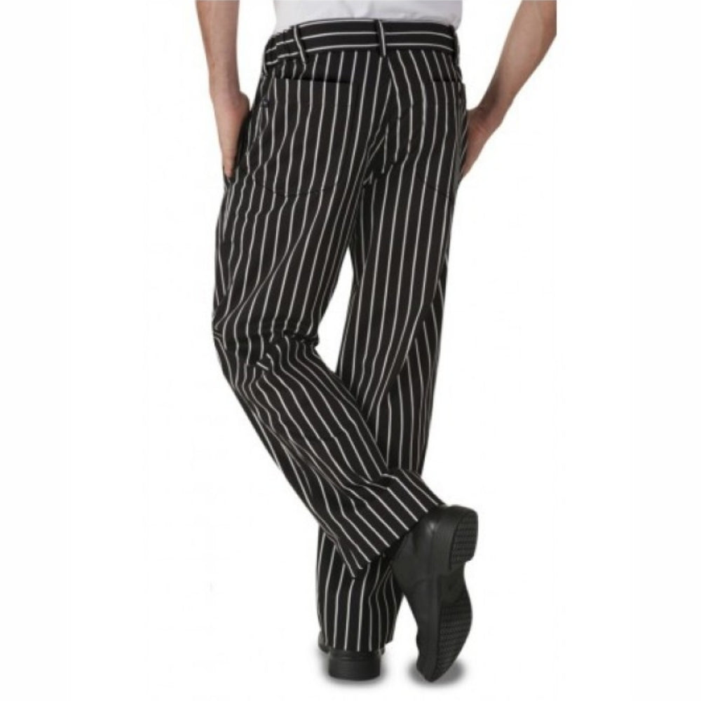 Black White Chef Trouser
