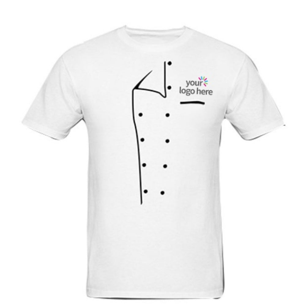 Customized Round Neck Chef T-Shirt