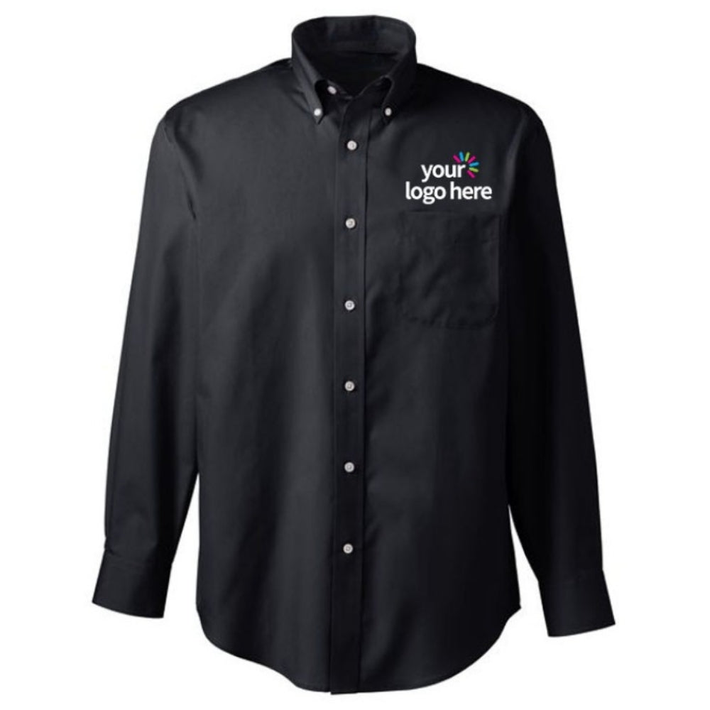 Embroidered Office Wear Shirt – Black