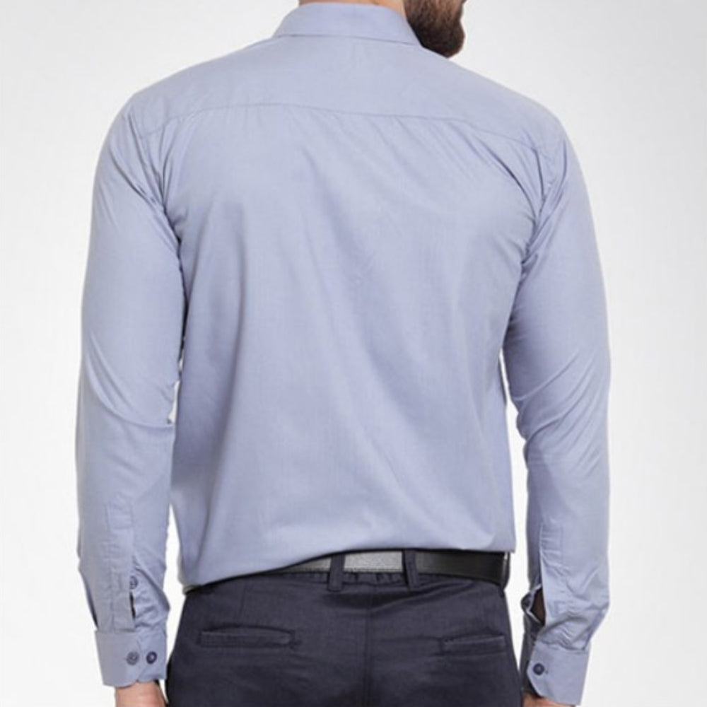 Men’s Long Sleeve Formal Shirt Gray