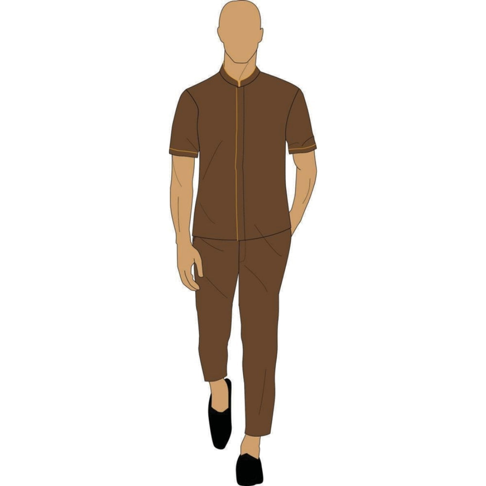 Housekeeping Associate Uniform – Classic Brown Edition