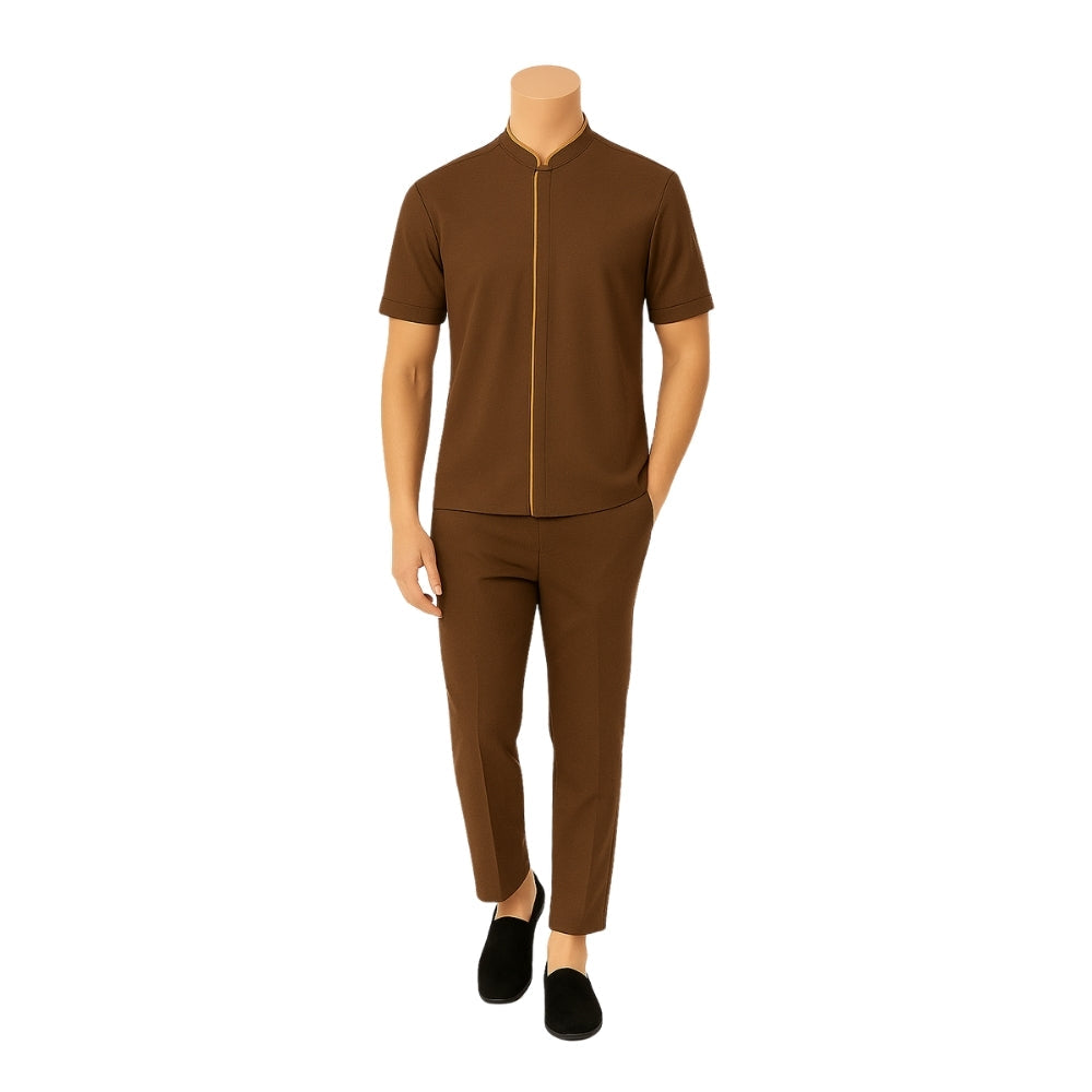 Housekeeping Associate Uniform – Classic Brown Edition