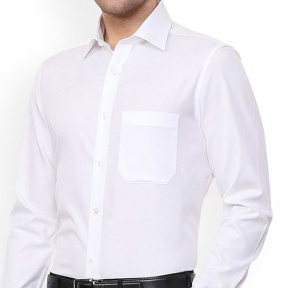Men’s Long Sleeve Formal Shirt White