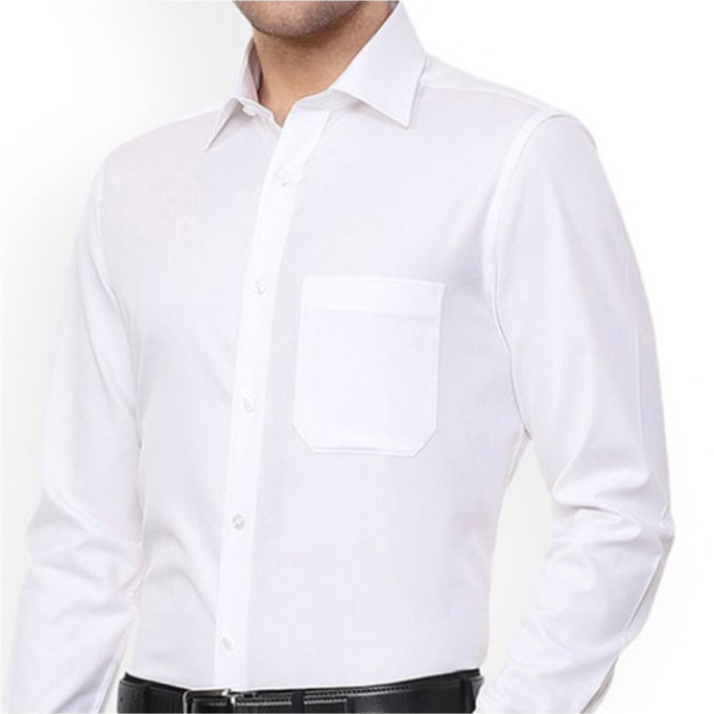 Men’s Long Sleeve Formal Shirt White
