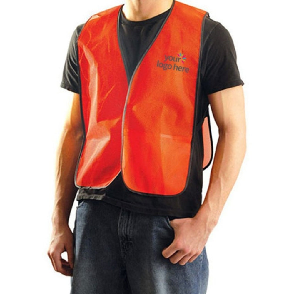 Mesh Safety Vest Golden Uniform