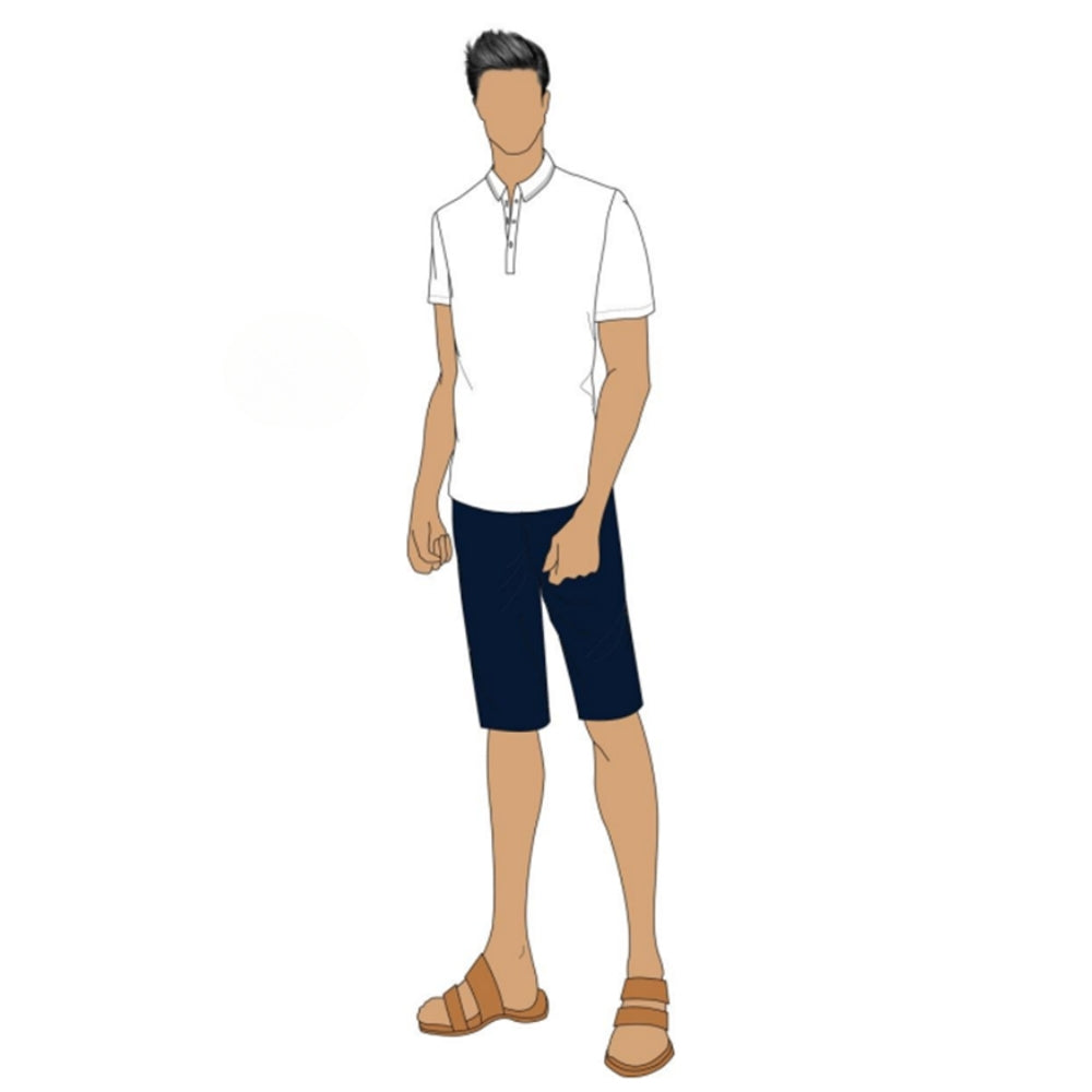 Hotel Resort Polo Shorts Uniform Set