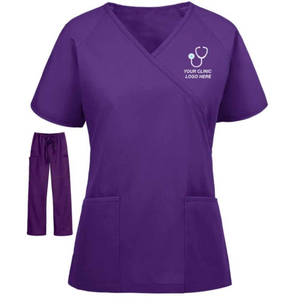 SwiftMotion Women’s Raglan Scrubs Suit