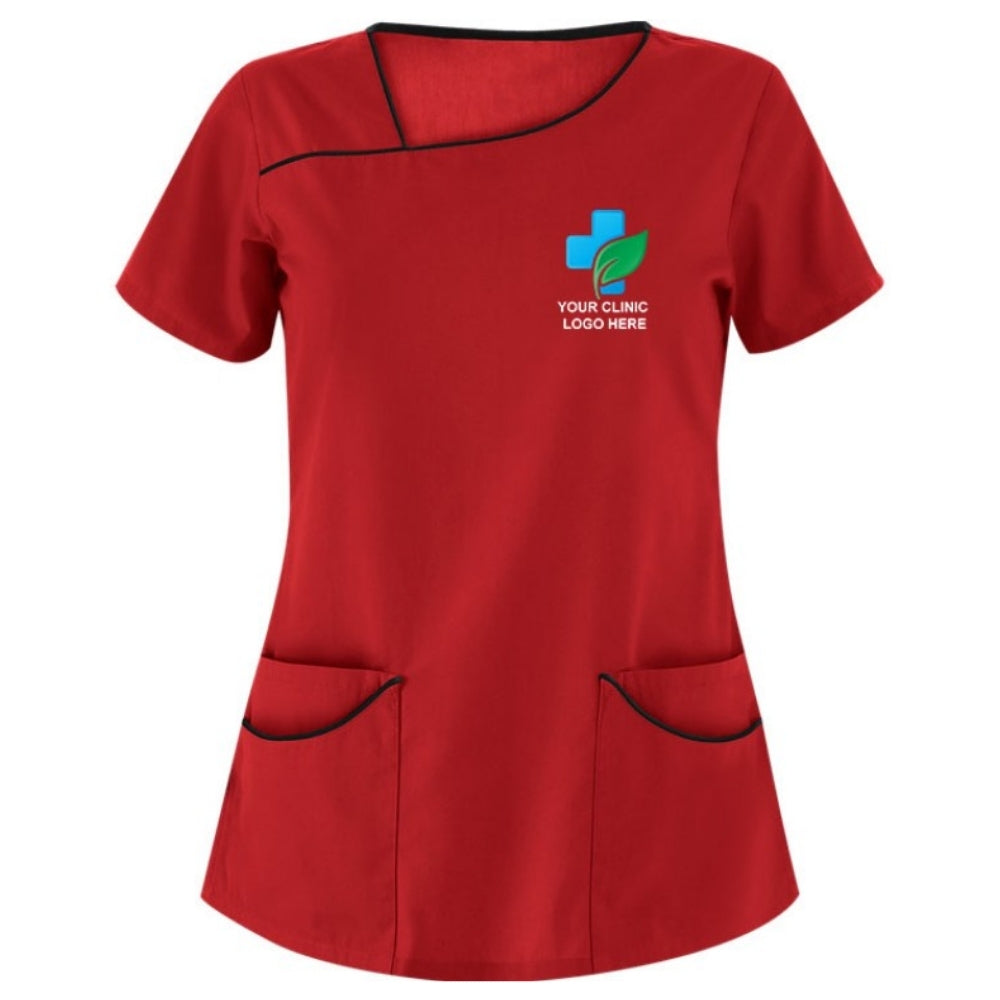 Stylish Women’s Scrub Top