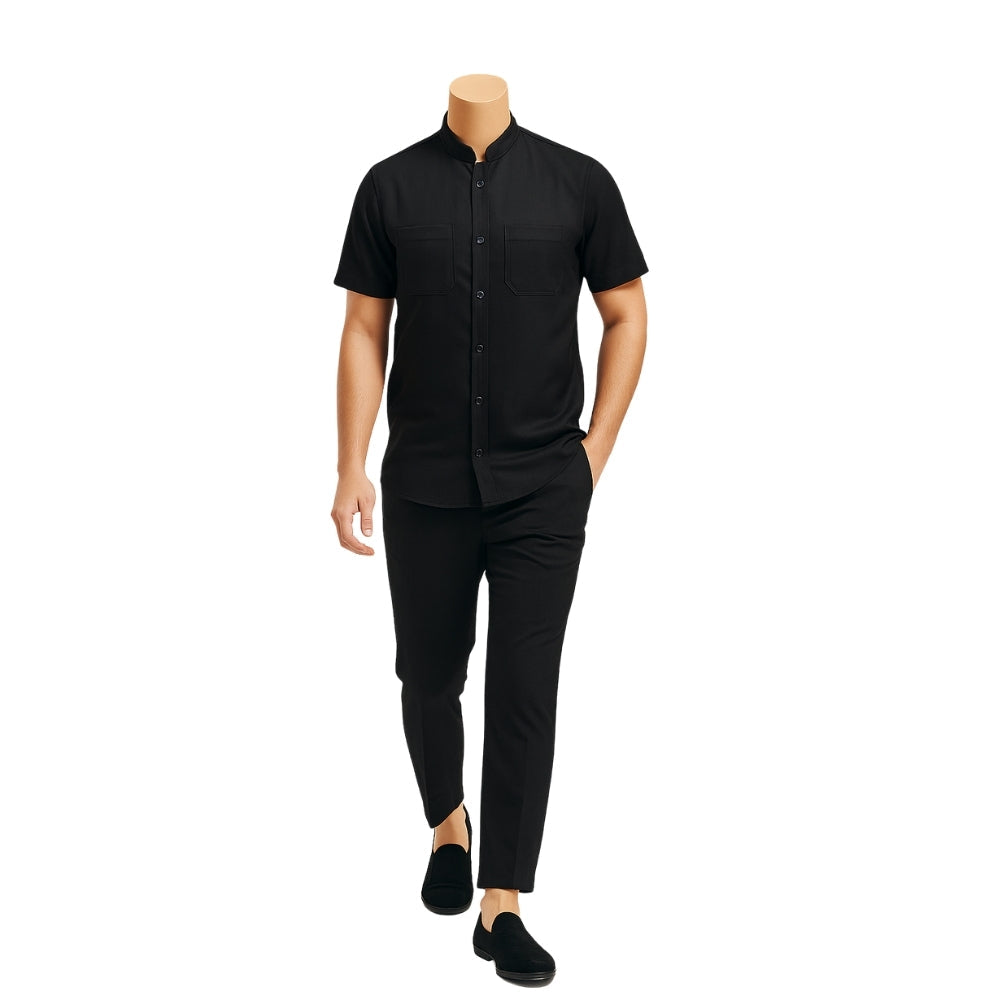 EliteGuard Black Security Uniform Set
