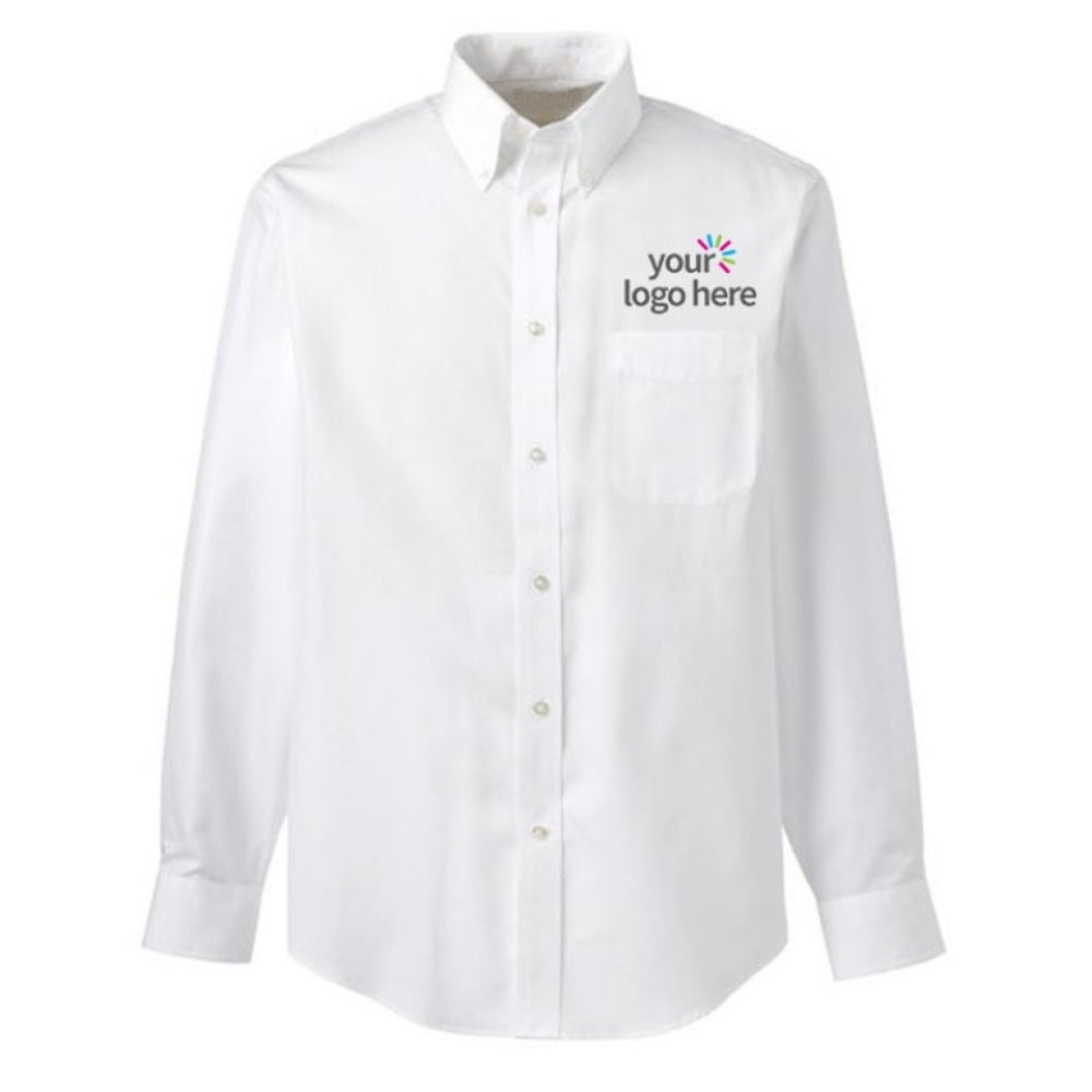 Embroidered Office Wear Shirt – White