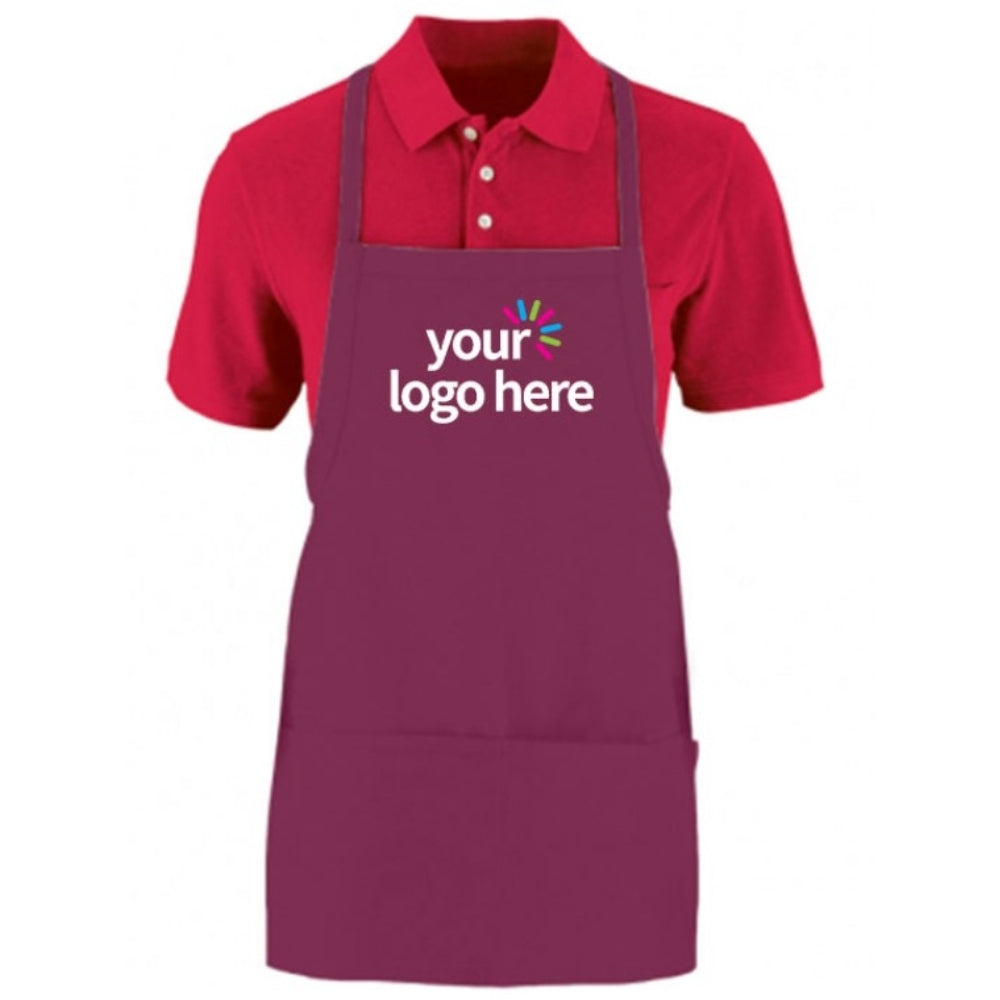 Personalized Unisex Kitchen Aprons With Pouch
