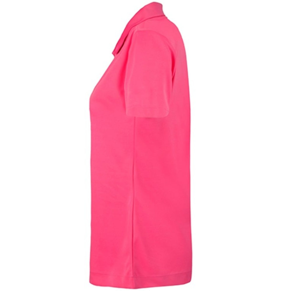 SmartWear Pink Polo T-Shirt for Women