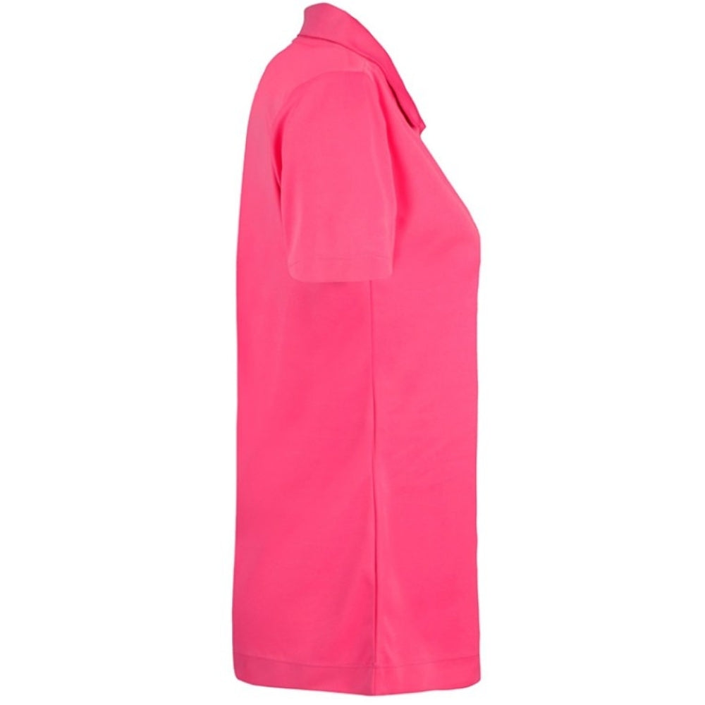 SmartWear Pink Polo T-Shirt for Women
