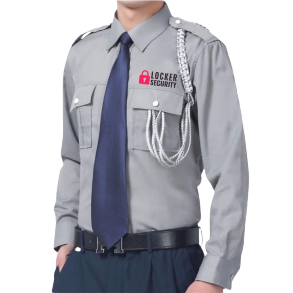 Grey Security Officer Uniform Set