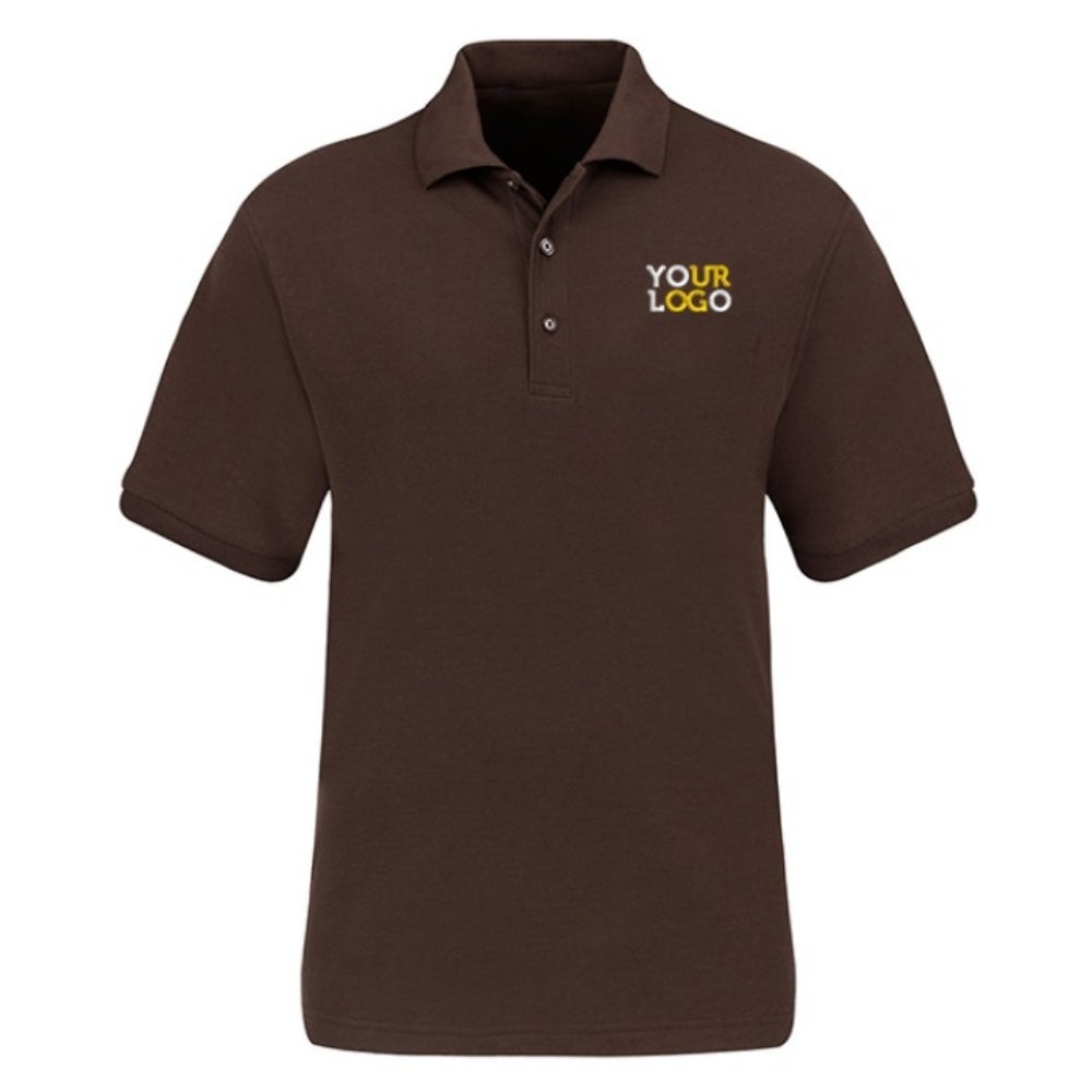 Personalized Polo T-Shirt Brown