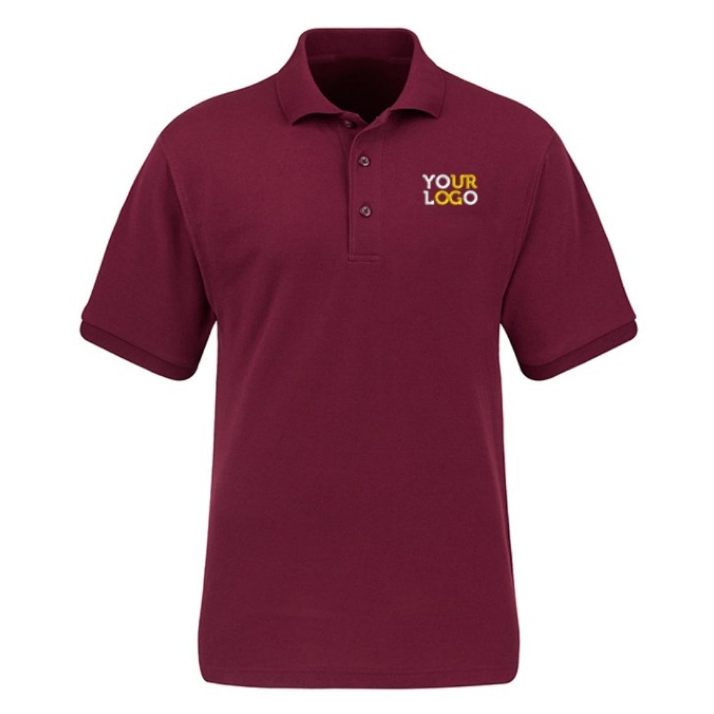 Personalized Polo T-Shirt Maroon