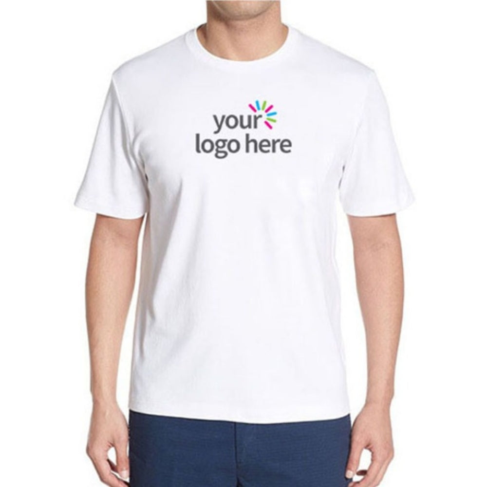 Personalized Blended Round Neck T-Shirt White